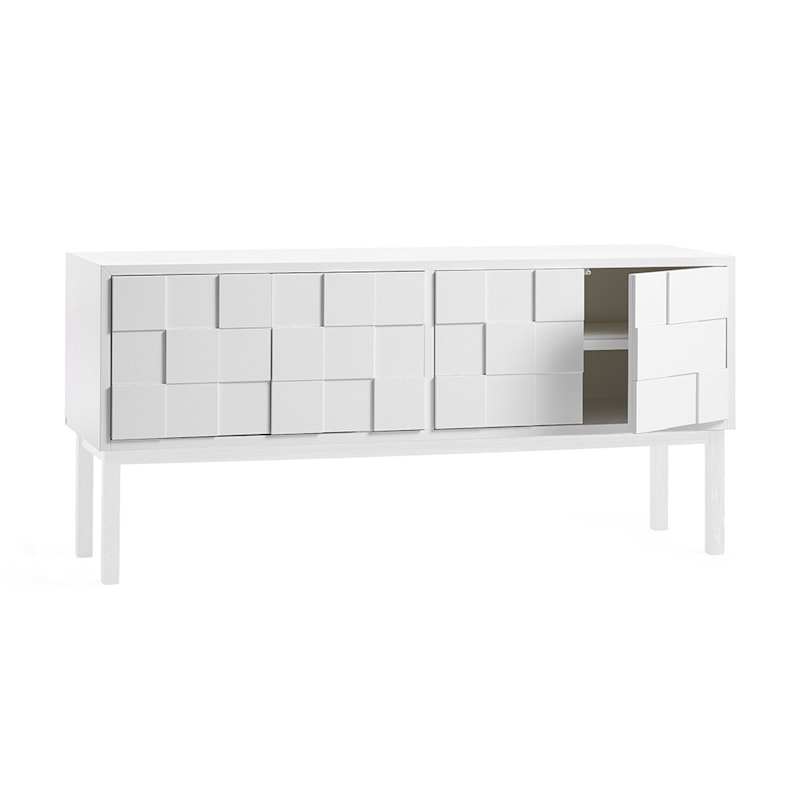 Collect 2010 Cabinet, White/White