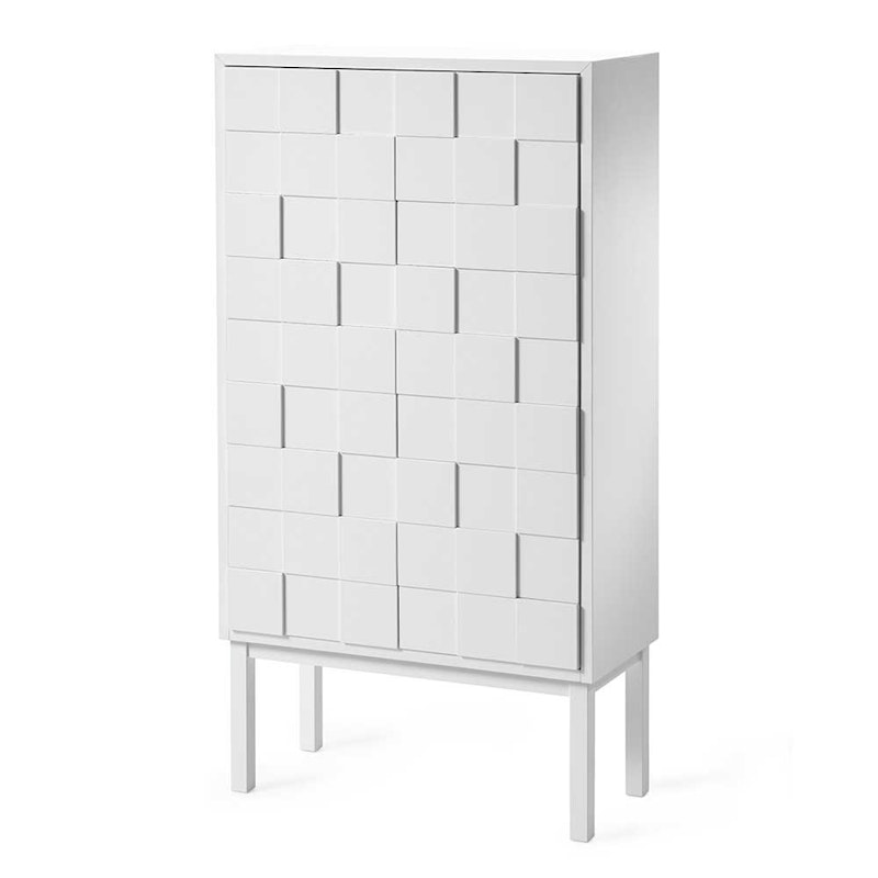 Collect 2010 Cabinet, White/Oak