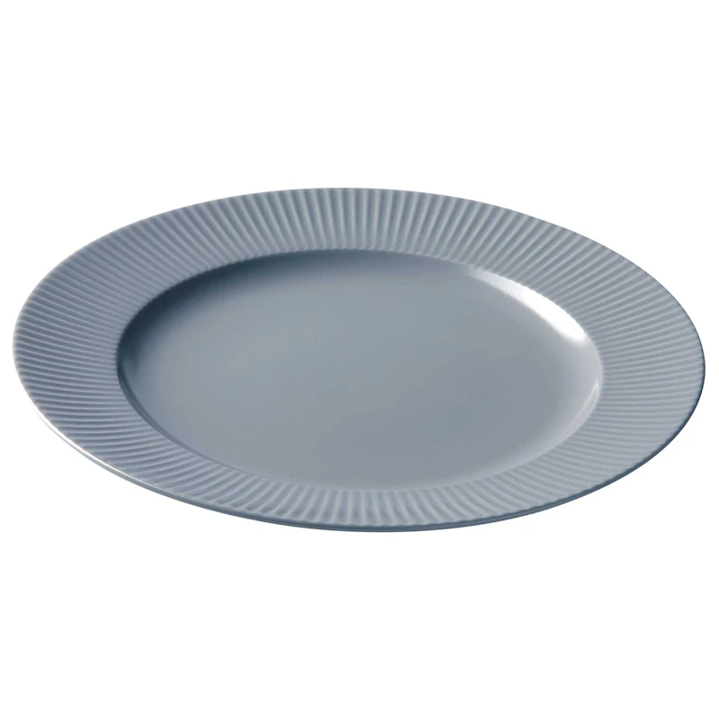 Groovy Dinerbord 27 cm, Grijs