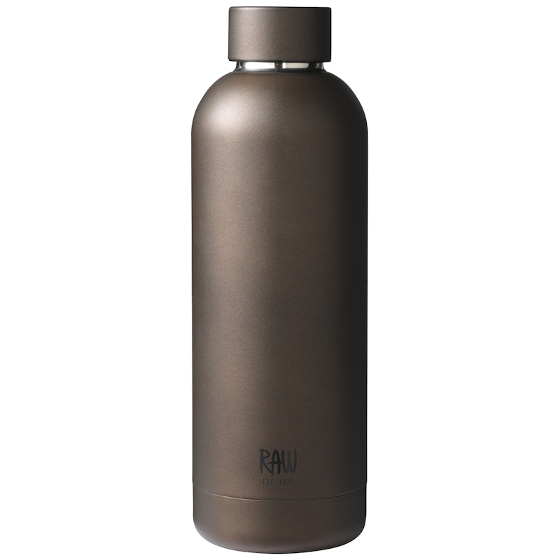 Raw Thermosfles 50 cl, Bruin