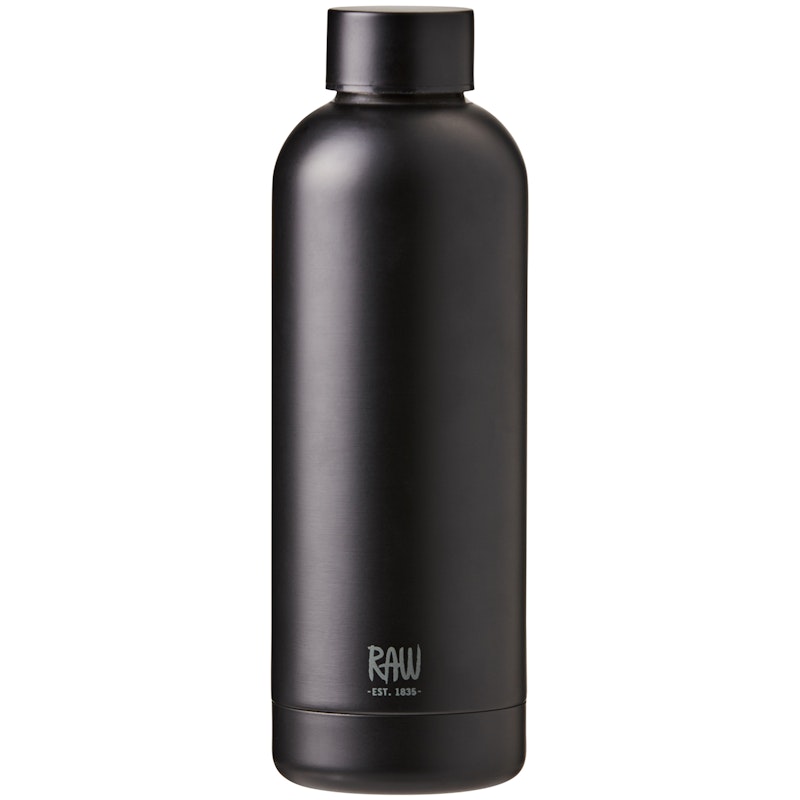 Raw Thermosfles 50 cl, Zwart