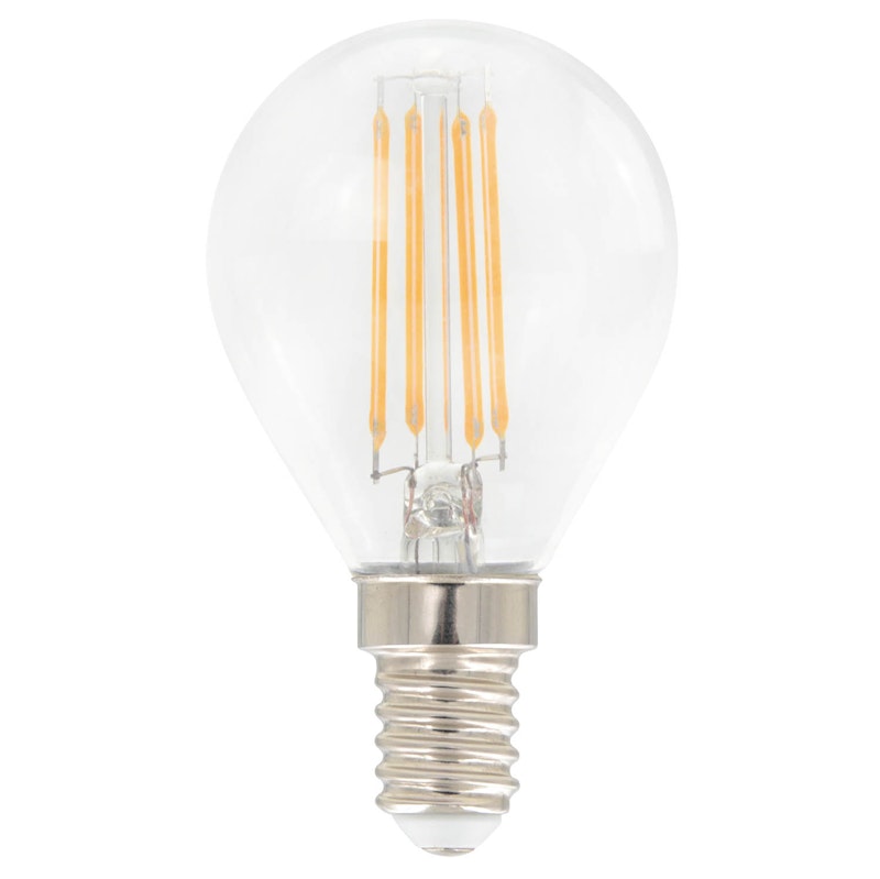 Filament LED bollamp 4,5W E14 470lm