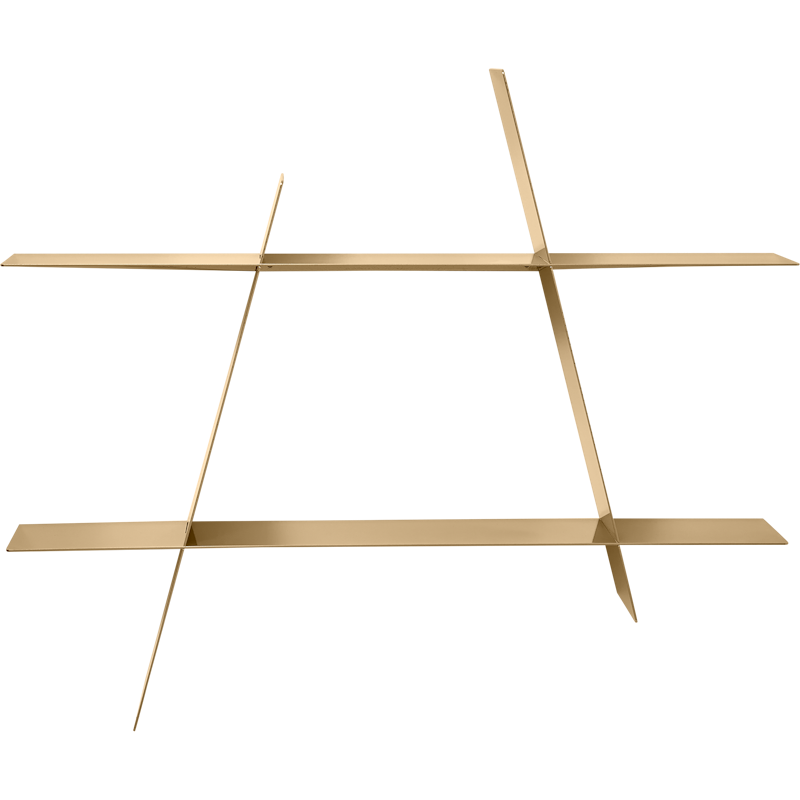 A-Shelf Wandplank L, Messing