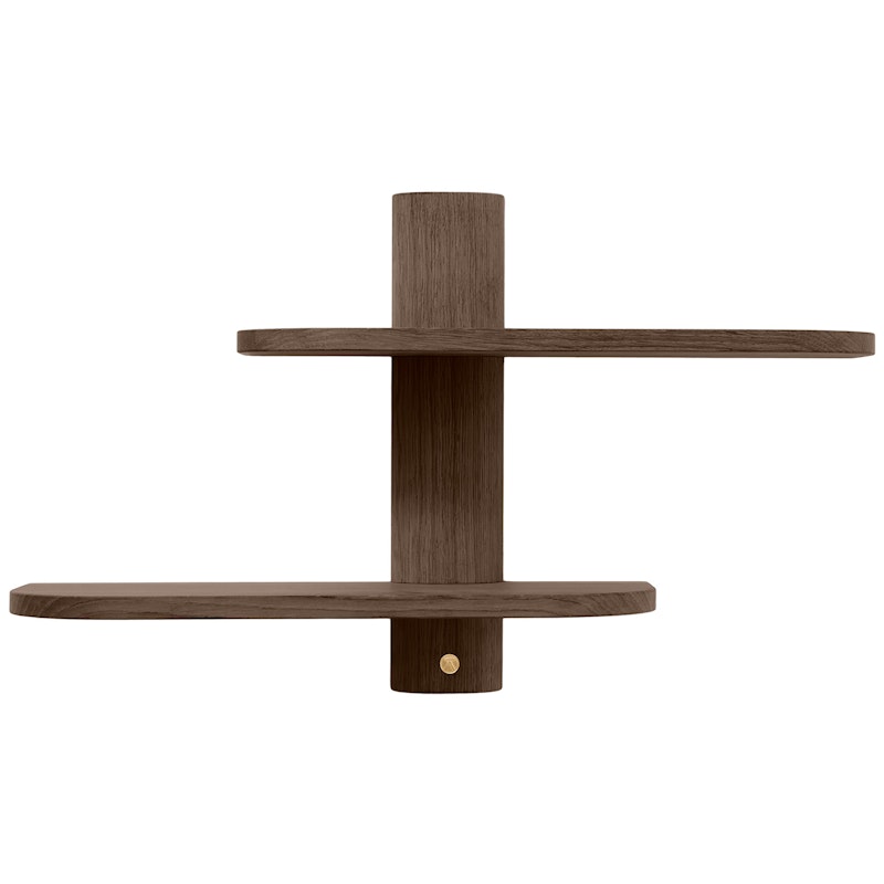 Bend Wandplank, Gerookt Eiken