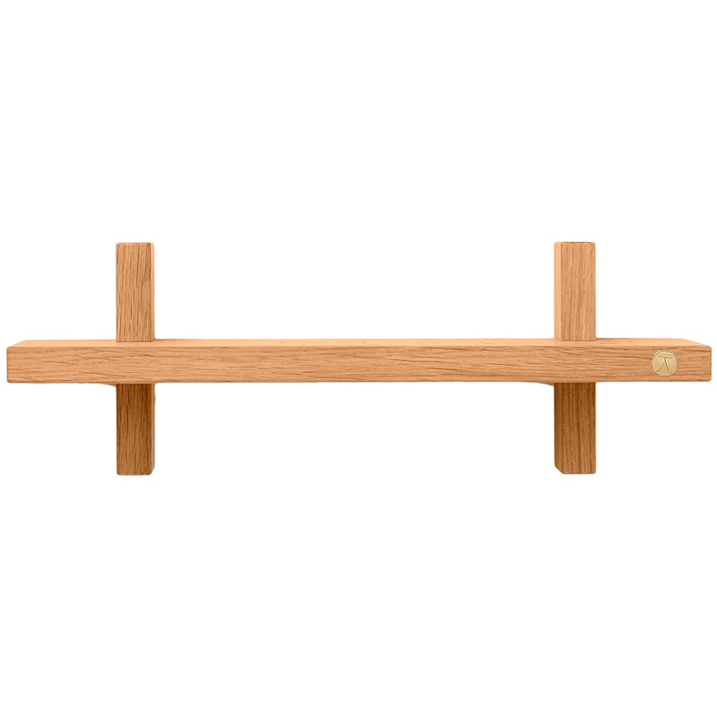 Treat Wandplank 34 cm, Geolied Eiken