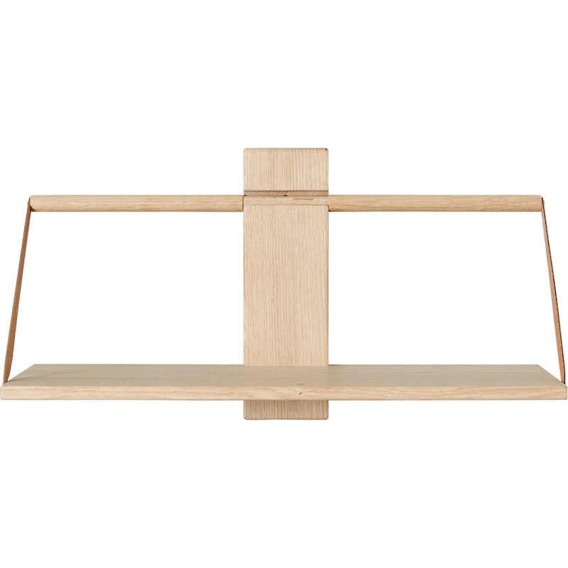 Wood Wandplank, Eiken, 60x25x32 cm