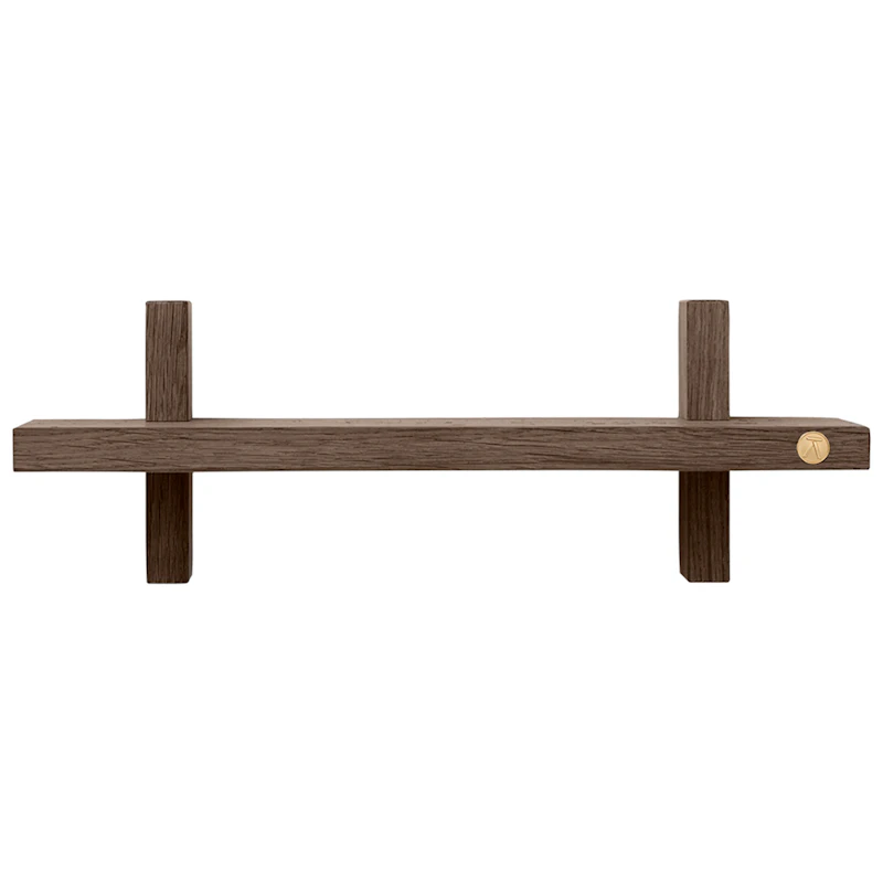 Treat Wandplank 34 cm, Gerookt Eiken
