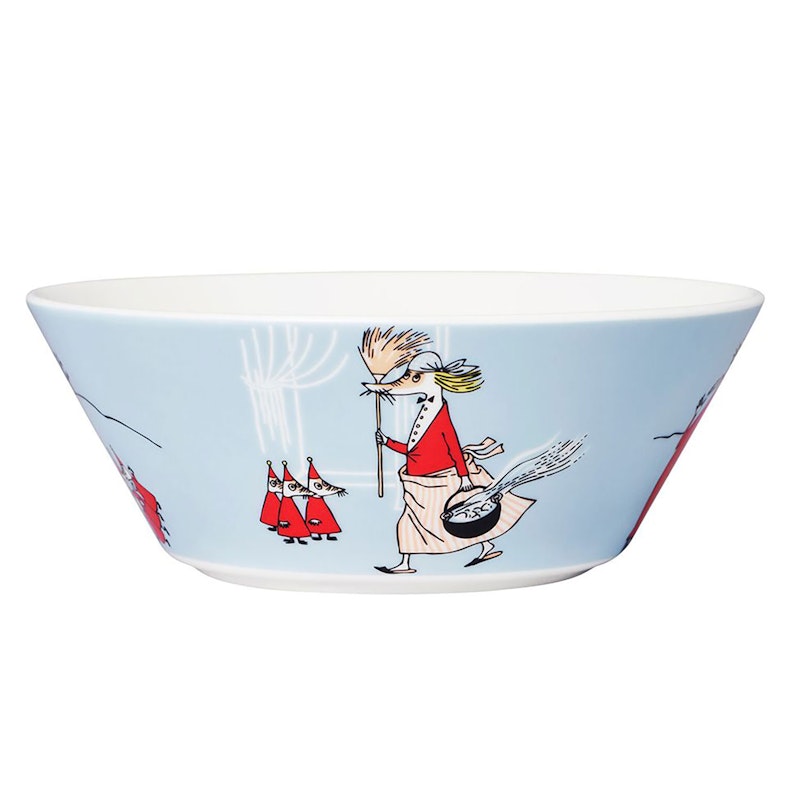 Moomin Bowl 15 cm, Fillyjonk Grey