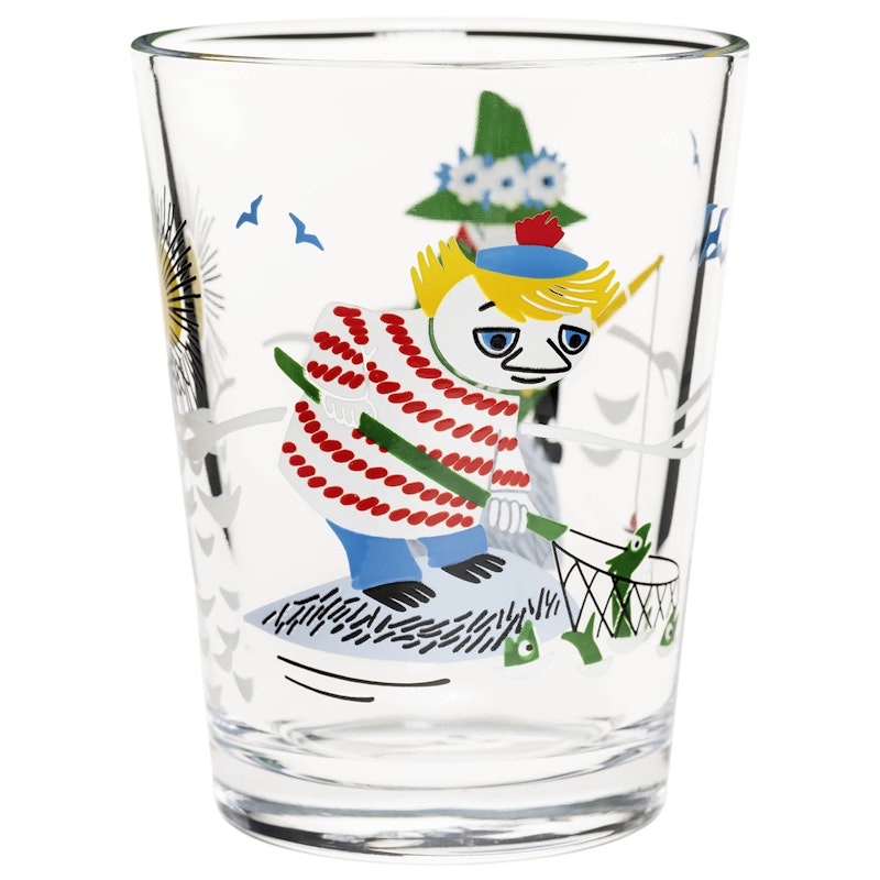 Moomin Drinkglas 22 cl, Fishing