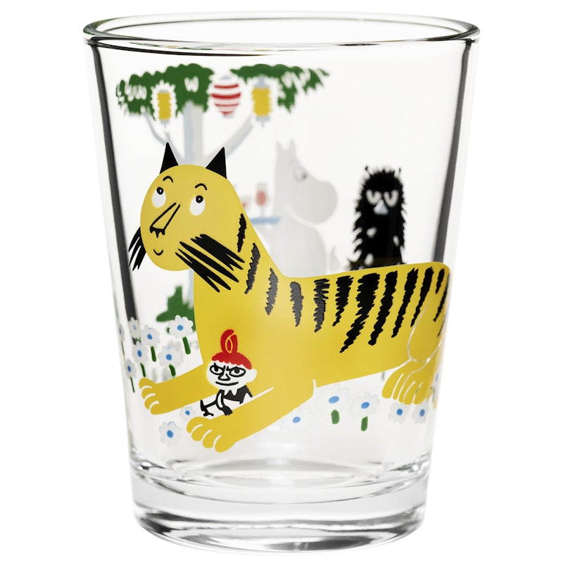 Moomin Drinkglas 22 cl, Garden Party