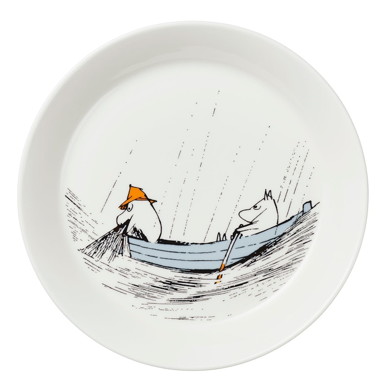 Moomin Plate Ø19 cm, Faithful To Their Origin