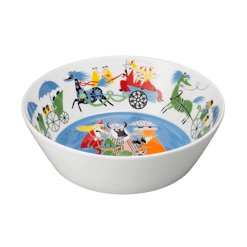 Moomin Serving Bowl 23 cm, Friendship