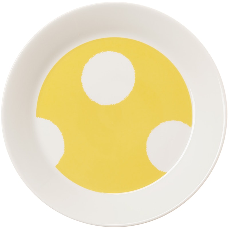 Vuokko Bord 21 cm, Geel