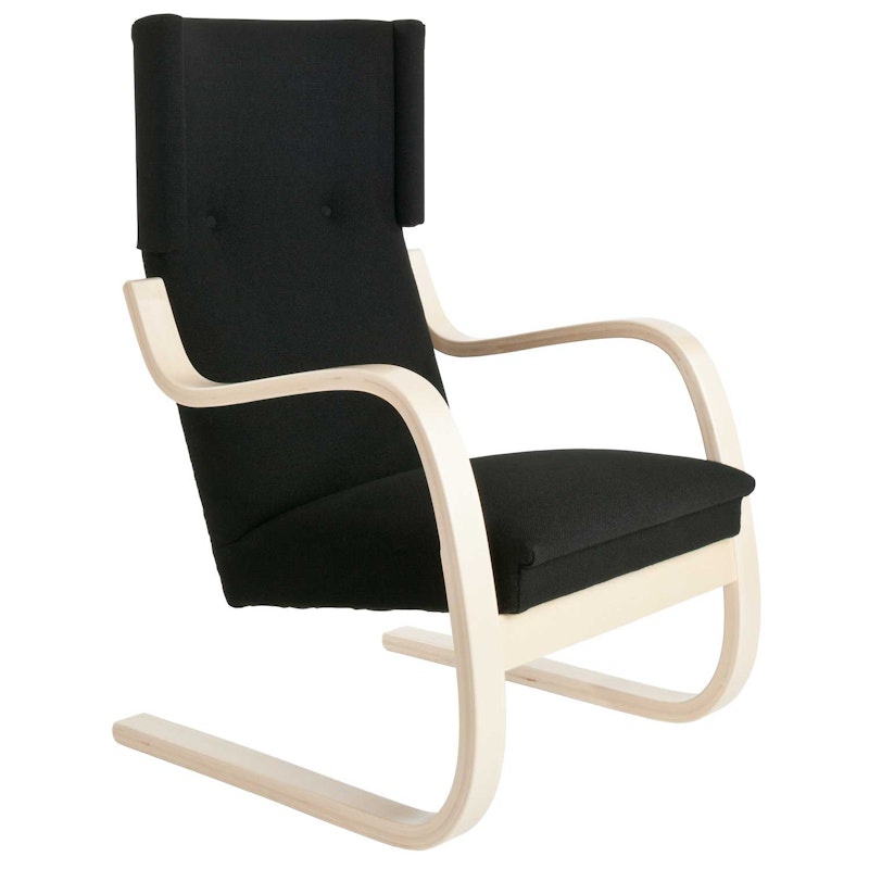 401 Fauteuil, Zwart