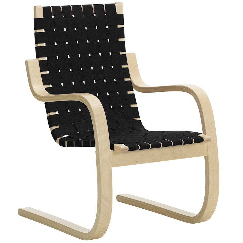 406 Fauteuil, Zwart