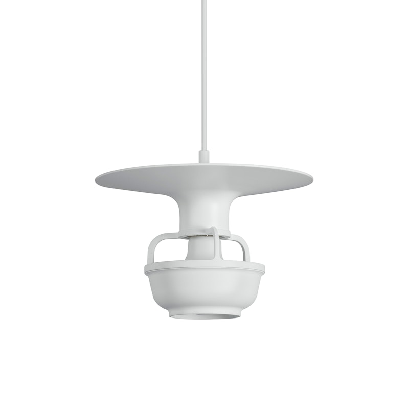 Kori Hanglamp met Disc Lampenkap, Wit