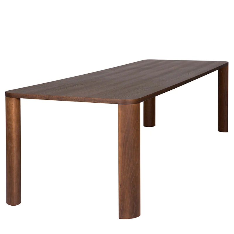 Moci Table 95x240 cm, Dark stained Oak