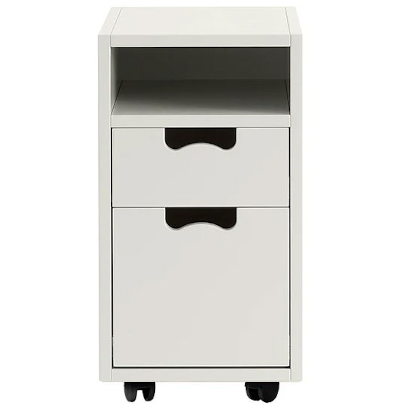 Snow G3 Ladeblok Met Zwenkwielen, Wit