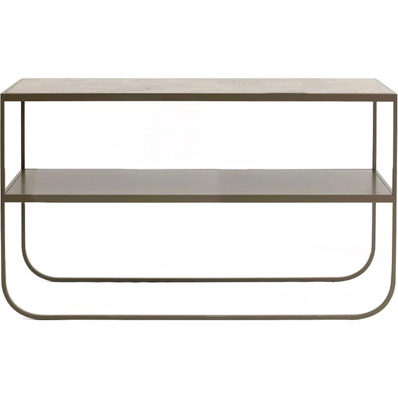 Tati Console 120 Bijzettafel, Nougat / Jurakalksteen