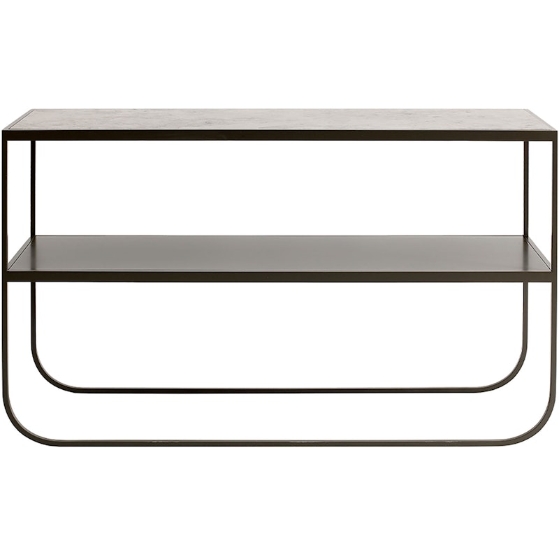 Tati Console 120 Bijzettafel, Char Grey / Jurakalksteen