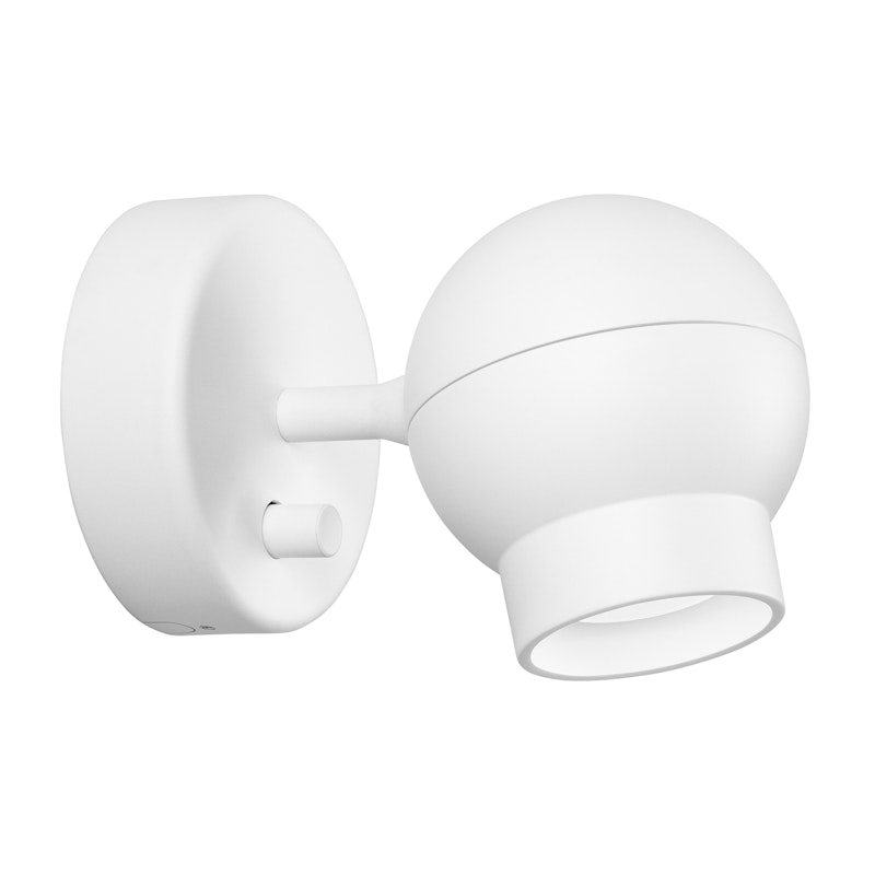 Ogle Mini Wall Lamp Single, White