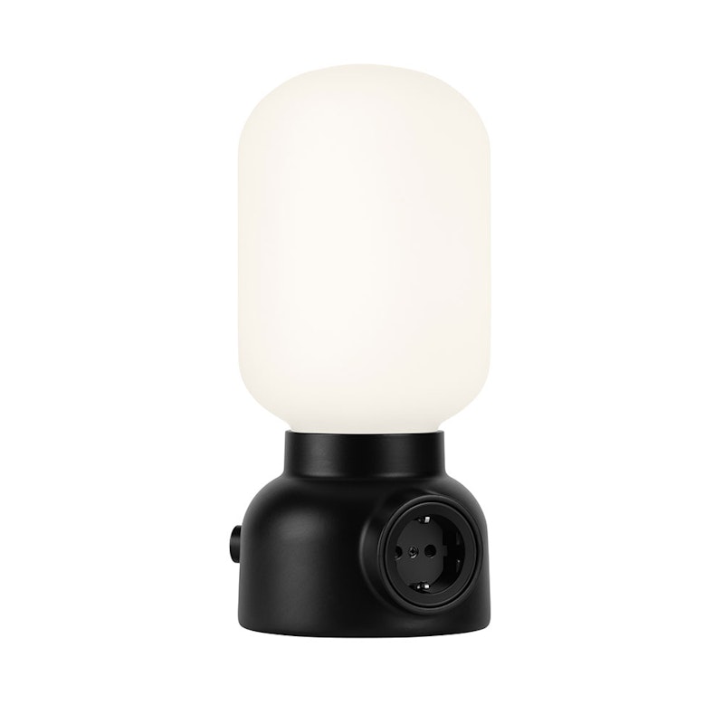 Plug Table Lamp, Black