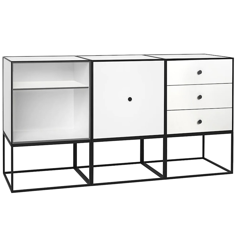 Frame 49 Trio Dressoir met Frame, Wit