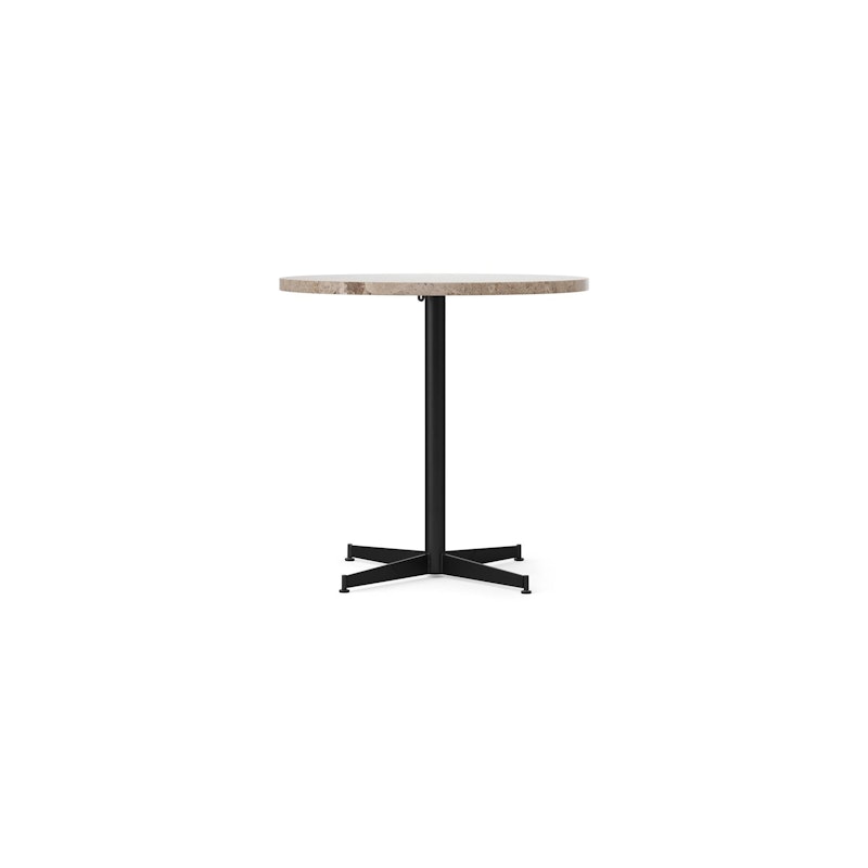 Nook Dining Table Ø80 Black/Kunis Breccia
