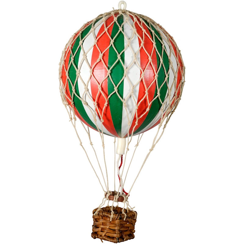 Floating The Skies Luchtballon 13x8.5 cm, Tricolore