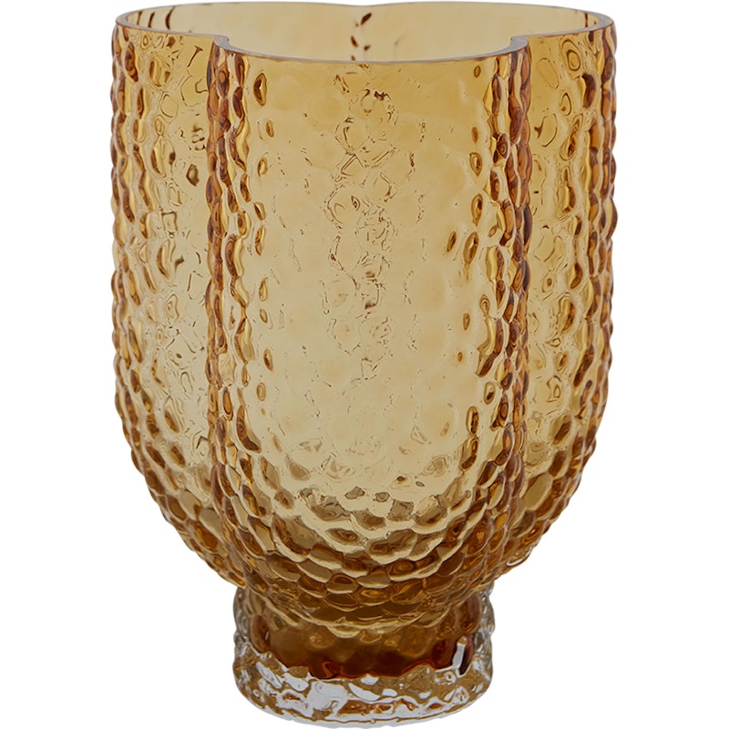 ARURA trio vase AmberL13,5xW11,9xH18 CM