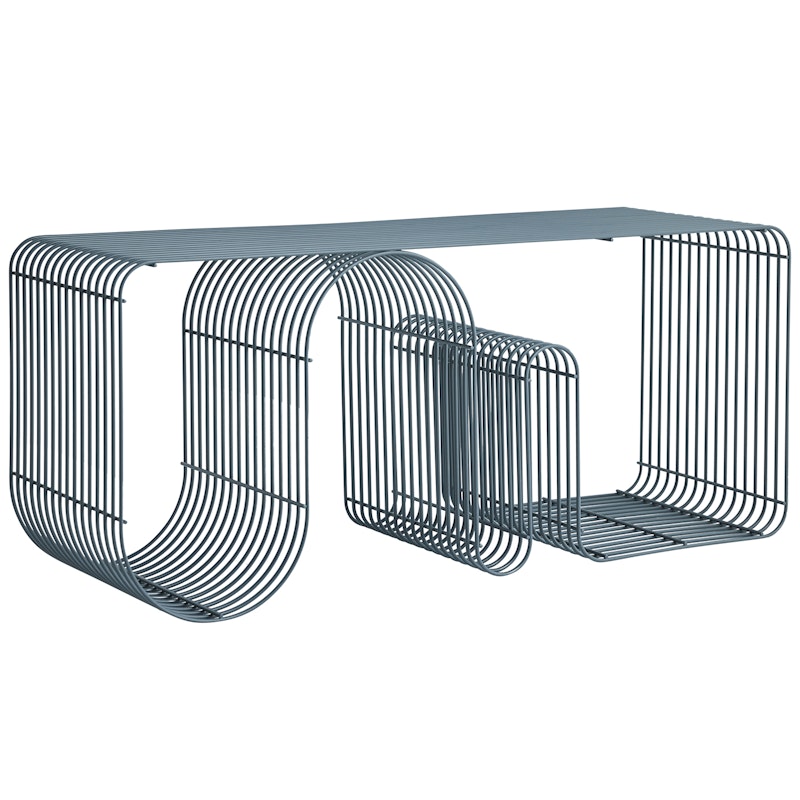 Curva Bank, Dusty Blue