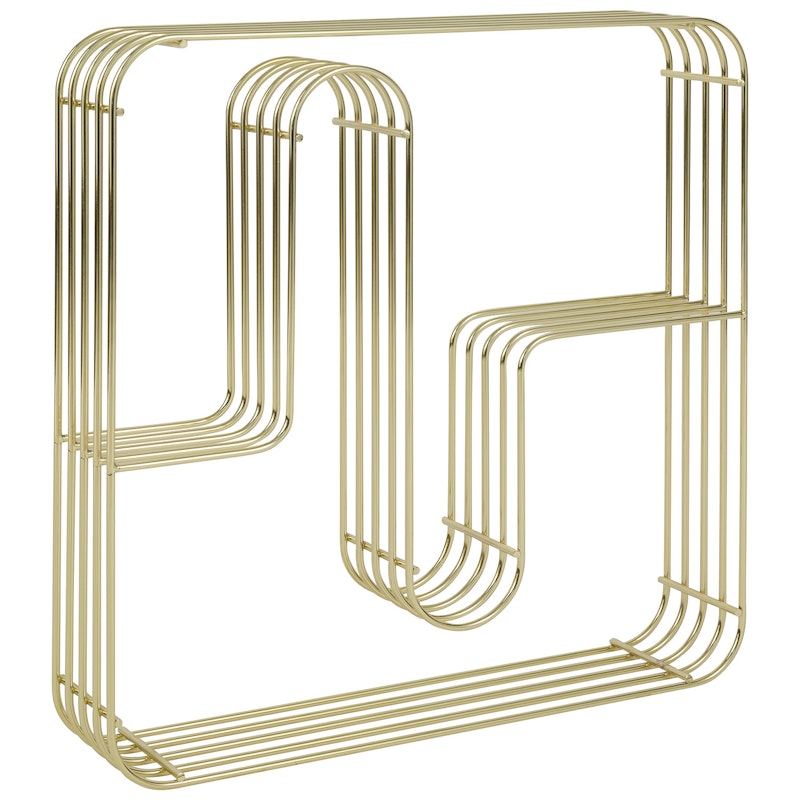 Curva Schap 45x45 cm, Goud