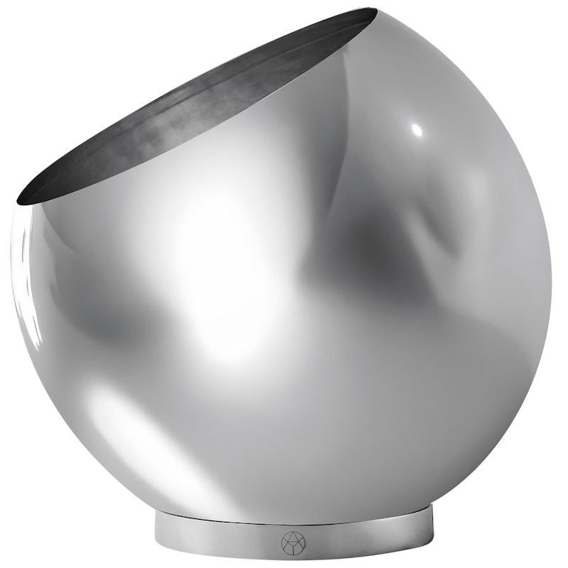 Globe Bloempot Ø43 cm, Zilver