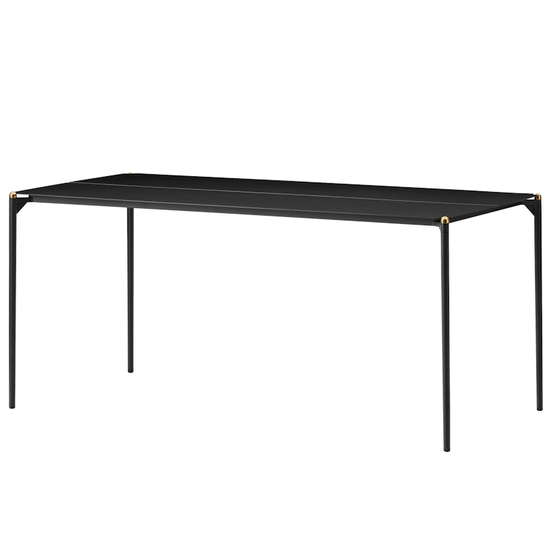 Novo Table Black/Gold L160xW80xH72CM