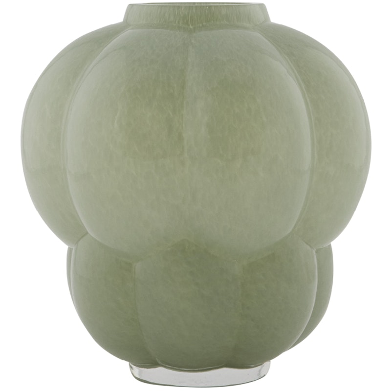 UVA glass vase Vaas 35 cm, Pastelgroen