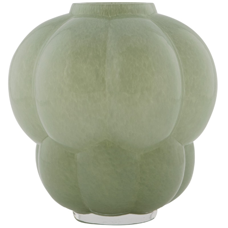 UVA glass vase Vaas 28 cm, Pastelgroen