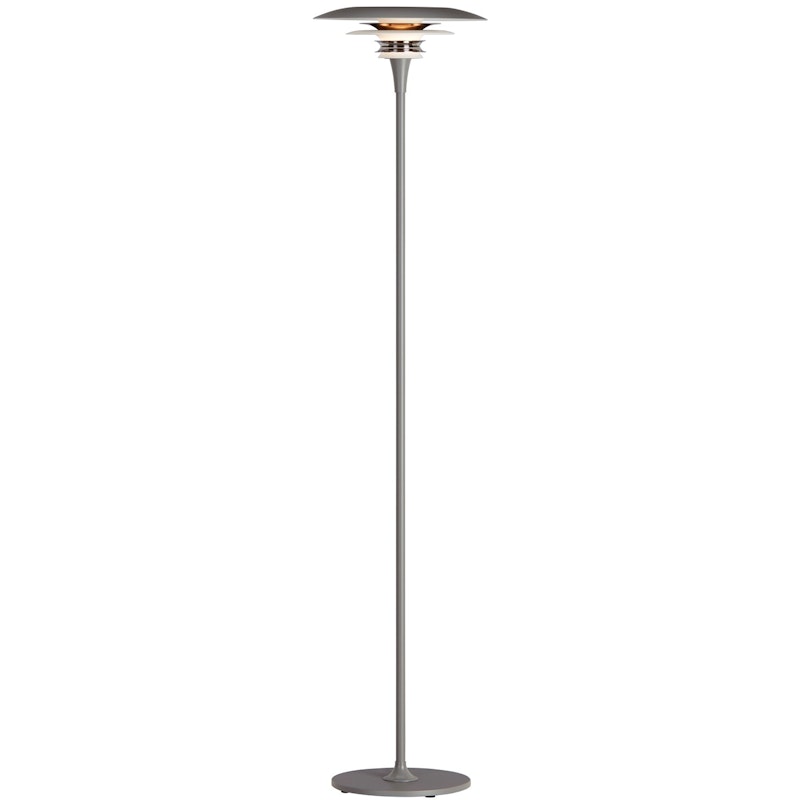 Diablo Vloerlamp 300 mm, Grijs / Glanzend Zwart