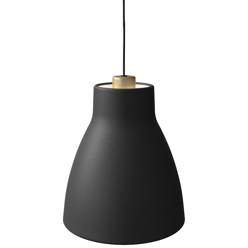 Gong Hanglamp 250 mm, Zwart / Goud