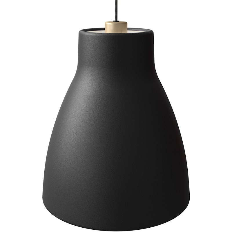 Gong Hanglamp 320 mm, Zwart / Goud