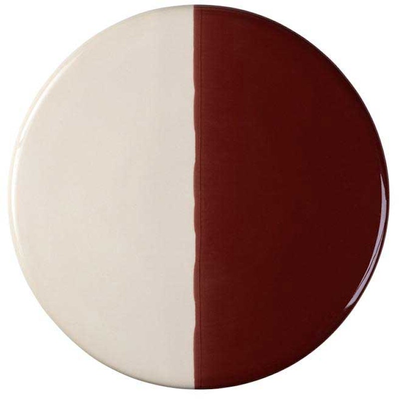Nuna Dienblad 28 cm, Sandstone / Deep Burgundy