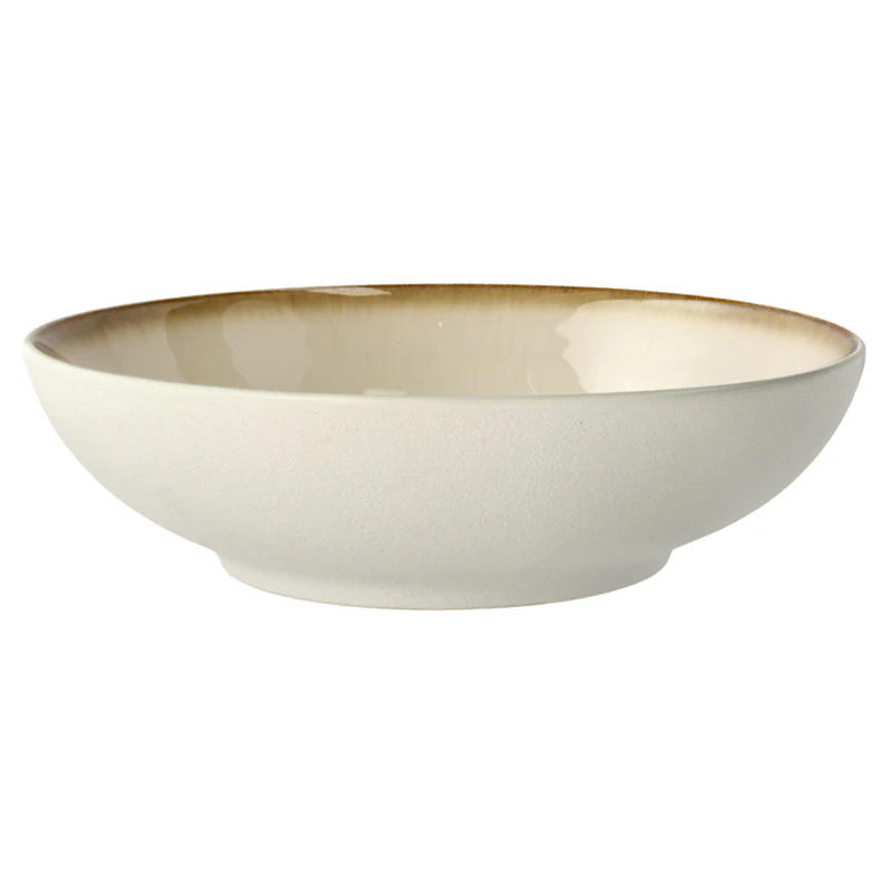 Gastro Pastabord 20 cm, Crèmewit / Wit