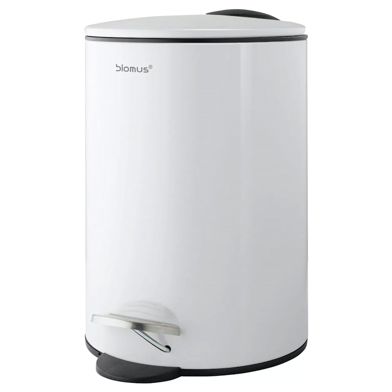 TUBO Pedaalemmer 3 L, Wit