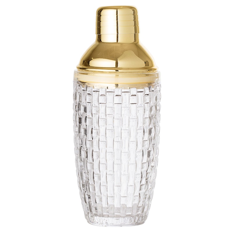 Cocktailshaker, Doorzichtig Glas