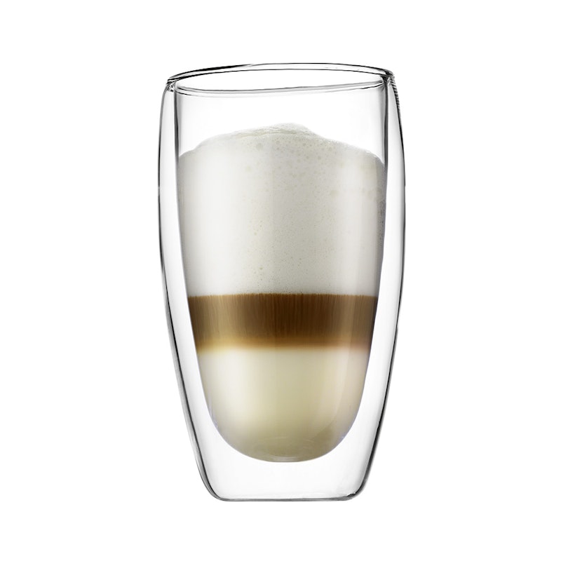 PAVINA Dubbelwandig Koffieglas, 45 cl, 2 stk