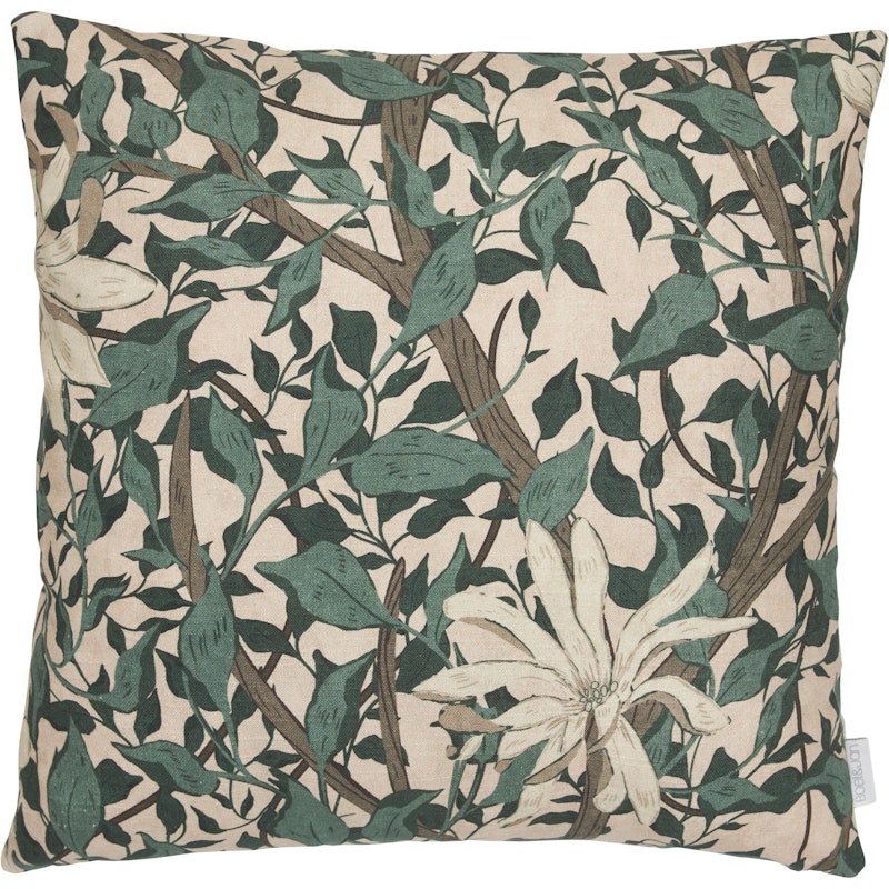 Maja Kussenhoes 45x45 cm, Groen/Beige