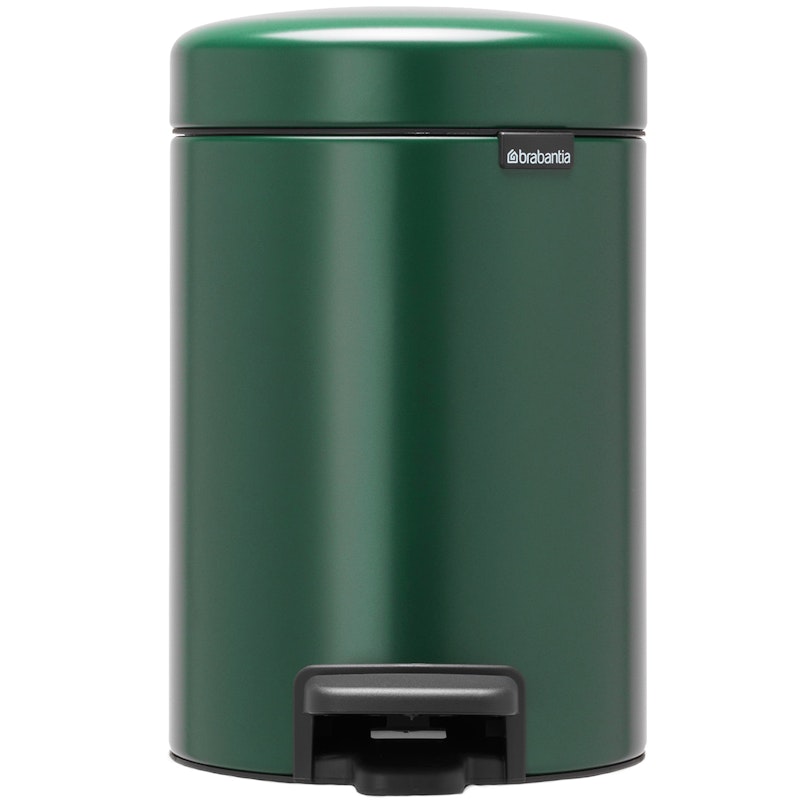 New Icon Pedal Bin 3L, Pine Green