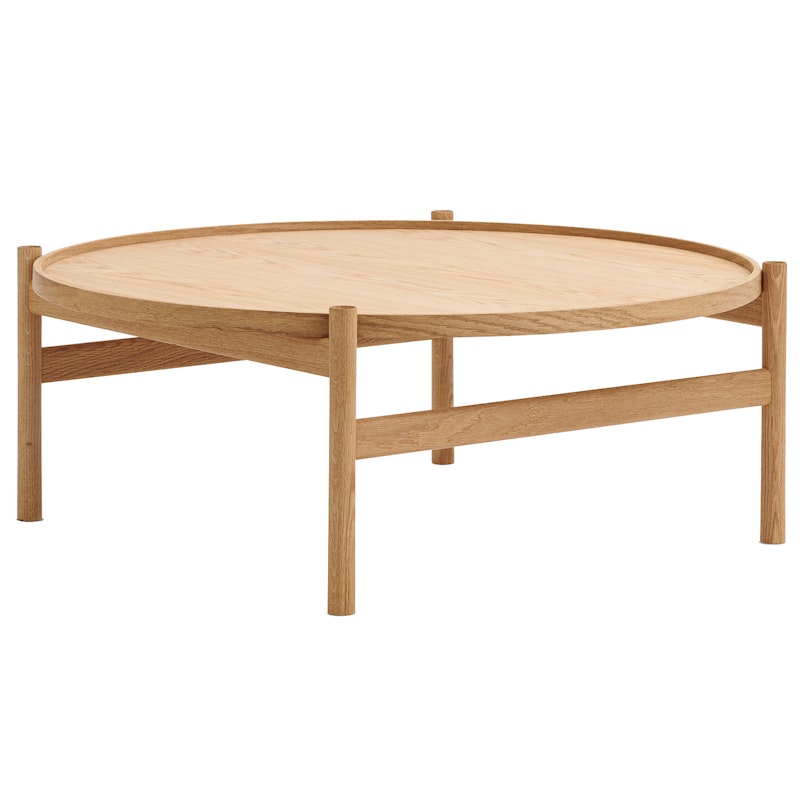 HB Salontafel Ø100 cm, Geolied Eiken