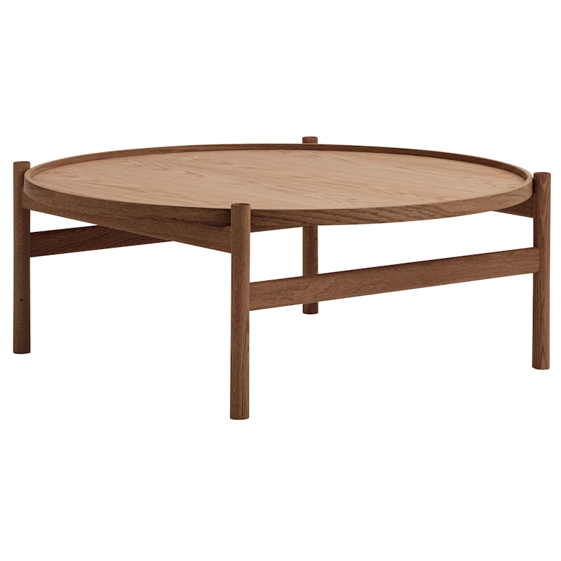 HB Salontafel Ø100 cm, Gerookt Eiken