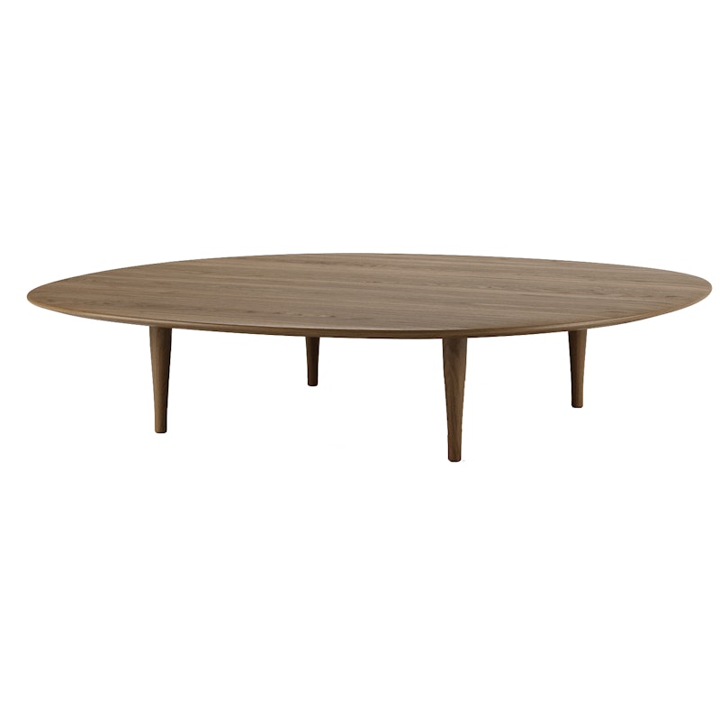 Jari Salontafel Ø118 cm, Gerookt Eiken