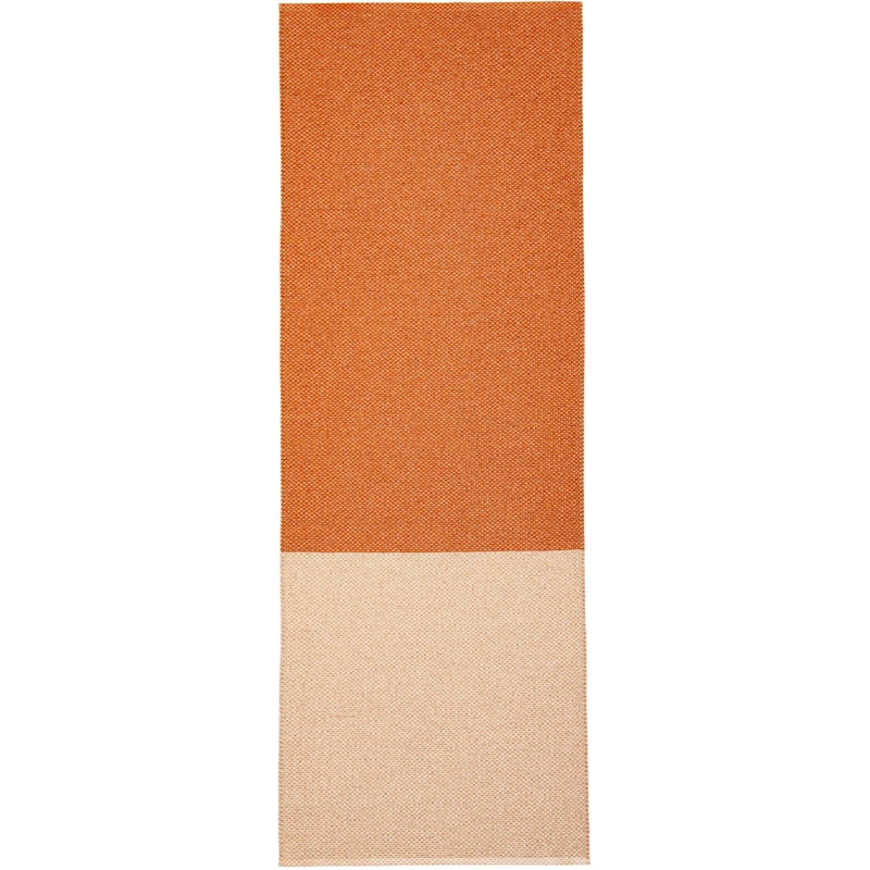 Moor Vloerkleed 70x300 cm, Terracotta / Bleekroze